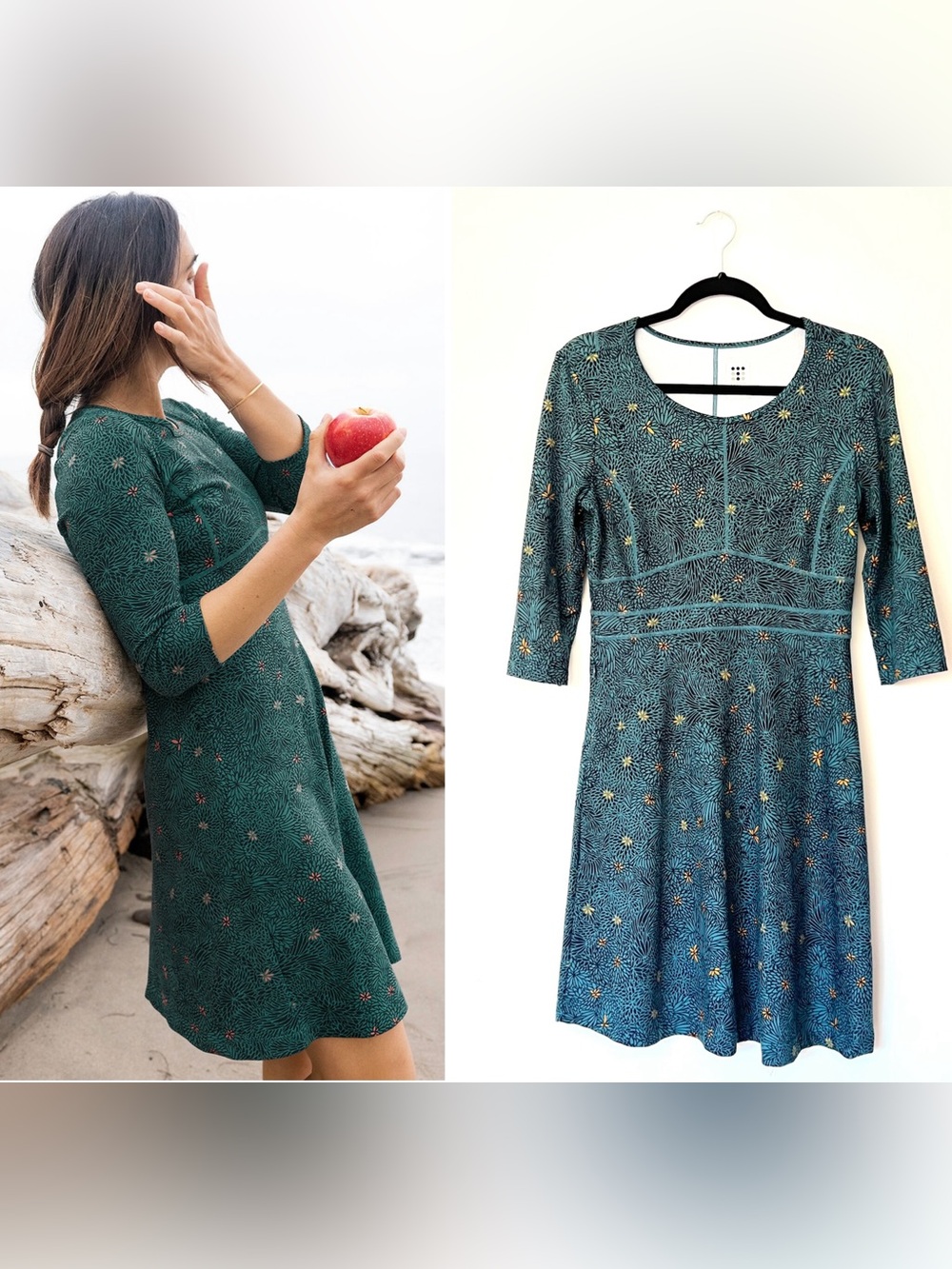 Title Nine Dream Dress - Manuka Print
